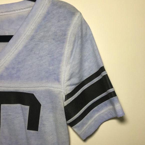 VS PINK Purple Varsity Tee - Picture 4 of 8